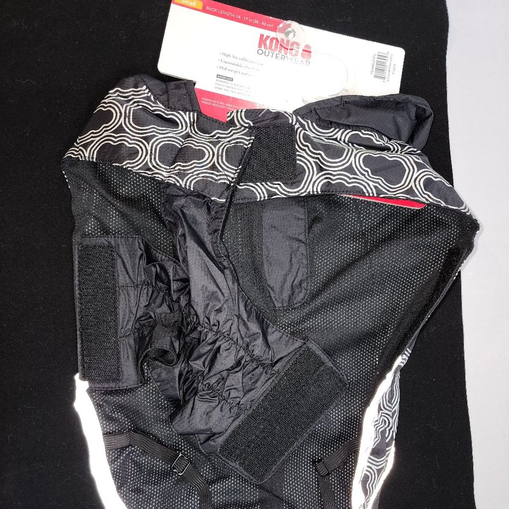 Kong dog reflective rain jacket